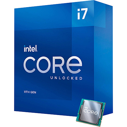 CPU Máy Tính Intel Core i7-11700K 8C/16T 3.60GHz Up to 5.00GHz 16MB Cache UHD 750 (LGA 1200)