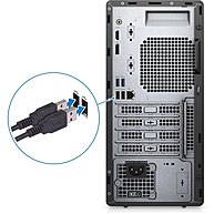 Máy Tính Để Bàn Dell OptiPlex 3080 MT Core i3-10100/4GB DDR4/1TB HDD/Fedora (3080MT-i310100-4G1TB3Y)