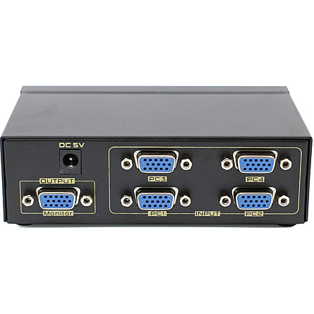 Bộ Chia FJGEAR  VGA 4 Vào 1 Ra (VGA-15-4)