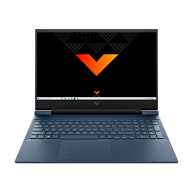 Máy tính xách tay HP VICTUS 16-d0197TX, Core i7-11800H (2.3GHz 24M),16GB RAM,512GB SSD+32GB 3D Xpoint SSD,RTX 3060 6GB,16.1"FHD 144Hz,4 Cell,Wlan ax+BT,Win 11 Home 64,Performance Blue (4R0T9PA)