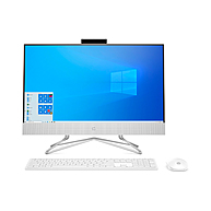 Máy Tính Đồng Bộ HP 24-df1030d AIO, Core i5-1135G7,8GB RAM,512GB SSD,Intel Graphics,23.8"FHD,Wlan ac+BT,WL Keyboard & Mouse,Win 11 Home 64,White (4B6E3PA)