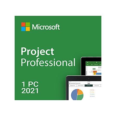 Phần Mềm Ứng Dụng Microsoft Project Pro 2021 Win All Lng PK Lic Online DwnLd C2R NR (H30-05939)