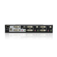 Switch 2-Port USB DVI Dual Link Dual Display/Audio KVMP™ Aten CS1642A