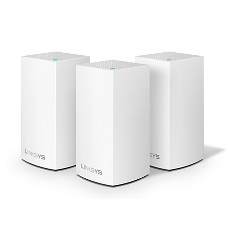 Thiết Bị Router Wifi Linksys VELOP HW0103-AH DUAL-BAND AC3900 INTELLIGENT MESH WIFI SYSTEM WIFI 5 MU-MIMO SYSTEM 3-PK (WHW0103-AH)