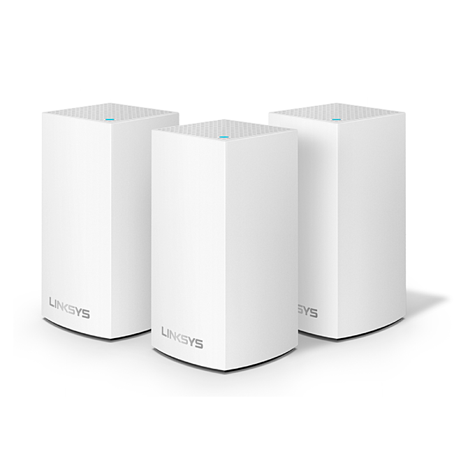 Thiết Bị Router Wifi Linksys VELOP HW0103-AH DUAL-BAND AC3900 INTELLIGENT MESH WIFI SYSTEM WIFI 5 MU-MIMO SYSTEM 3-PK (WHW0103-AH)