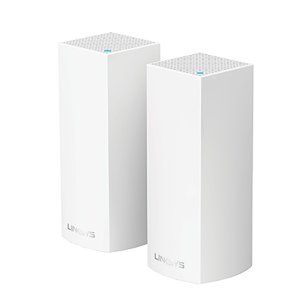 Thiết Bị Router Wifi Linksys VELOP WHW0302-AH TRI-BAND AC4400 INTELLIGENT MESH WIFI SYSTEM WIFI 5 MU-MIMO SYSTEM 2-PK (WHW0302-AH)