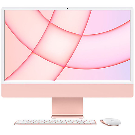 Máy Tính Đồng Bộ Apple iMac M1 8-Core/16GB Unified/256GB SSD/8-Core GPU/24" 4.5K (Pink)
