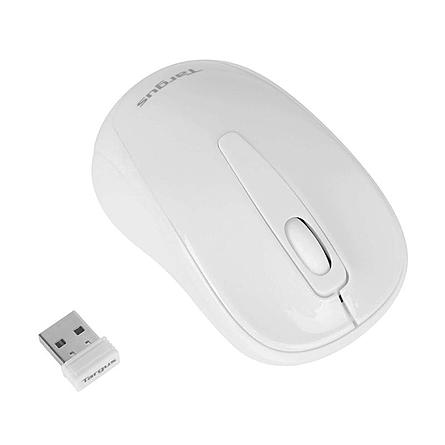 Chuột Máy Tính Targus W600 Wireless Optical Mouse/Màu Trắng (AMW60001AP)