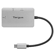 Cáp Chuyển Đổi Targus USB-C Multi-Port B witHUh 100W Power Delivery USB-C 4 in 1 (ACH228AP-50)