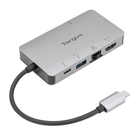 Cáp Chuyển Đổi Targus USB-C 4K HDMI/VGA Docking Station with 100W Power Delivery USB-C Alt-Mode 6 in 1 (DOCK419AP-51)