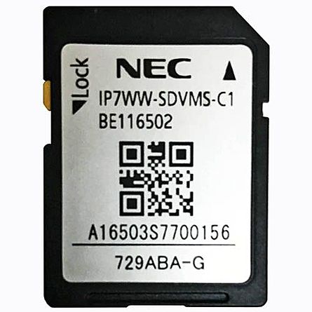 Thẻ Nhớ NEC 1GB for InMail Storage (IP7WW-SDVMS-C1)