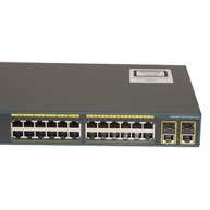 Cisco Catalyst 2960 Plus 24 10/100Mbps + 2T/SFP LAN Base (WS-C2960+24TC-L)
