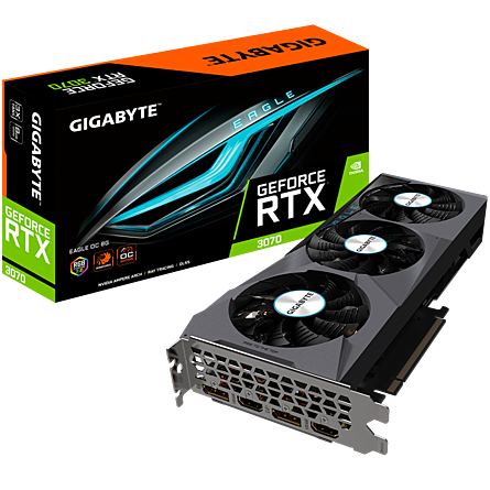 Card Màn Hình Gigabyte GeForce RTX 3070 EAGLE OC 8G  (N3070EAGLE OC-8GD)
