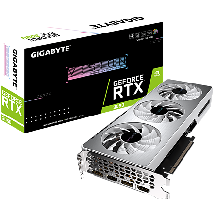 Card Màn Hình Gigabyte GeForce RTX 3060 VISION OC 12G (N3060VISION OC-12GD)