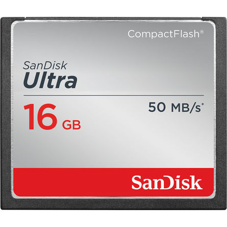 Thẻ Nhớ Sandisk Ultra CompactFlash 16GB (SDCFHS-016G-G46)