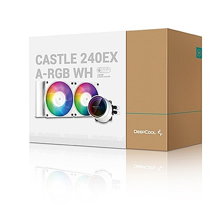 Quạt Tản Nhiệt CPU DeepCool Castle 240EX A-RGB WH