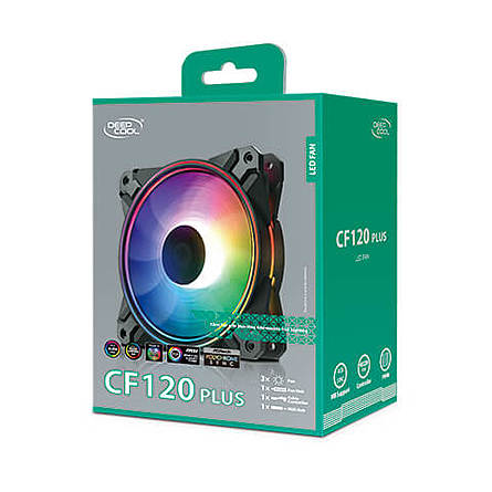 Quạt Tản Nhiệt CPU DeepCool CF120 PLUS (3XFAN)