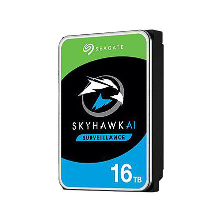 Ổ Cứng HDD 3.5" Seagate Skyhawk AI 16TB 7200RPM SATA 3 256MB Cache (ST16000VE002)