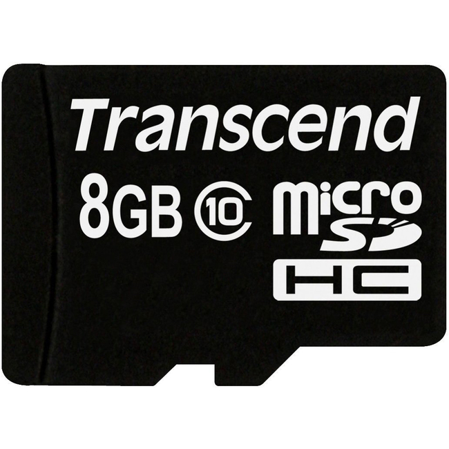 Thẻ Nhớ Transcend 8GB microSDHC Class 10 (TS8GUSDC10)