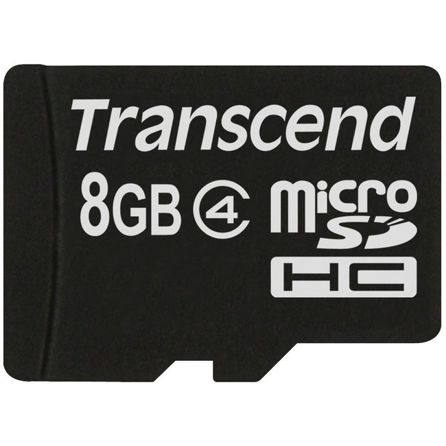 Thẻ Nhớ Transcend 8GB microSDHC Class 4 (TS8GUSDC4)