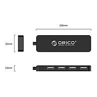 Bộ chia USB HUB Orico 4 cổng USB 2.0 (FL01-BK)