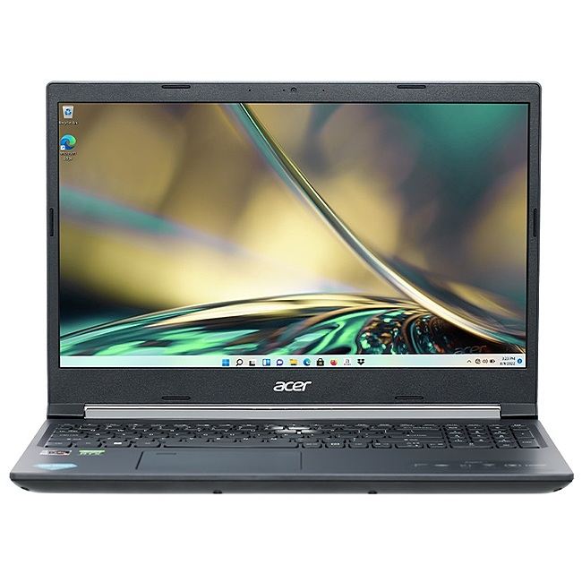Máy Tính Xách Tay Acer Aspire 7 A715-43G-R8GA AMD Ryzen 5-5625U/8GB DDR4/512GB SSD/15.6'' Full HD/NVIDIA GeForce RTX3050/Win 11 Home SL/Black (NH.QHDSV.002)