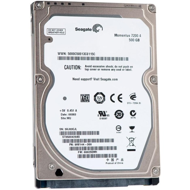 Ổ Cứng HDD 2.5" Seagate 500GB SATA 7200RPM 32MB Cache (ST500LM021)