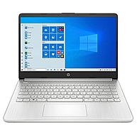 Máy Tính Xách Tay HP 14s-dq5053TU Core i5-1235U-U15/8GB DDR4/512GB SSD/Intel Iris Xe Graphics/14'' HD/Win 11 Home/Natural Silver (6R9M6PA)