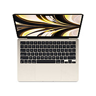 Máy Tính Xách Tay Apple MacBook Air 13" 2022 M2 Chip 8-Core CPU/8GB/256GB SSD/8-Core GPU/Starlight (MLY13)