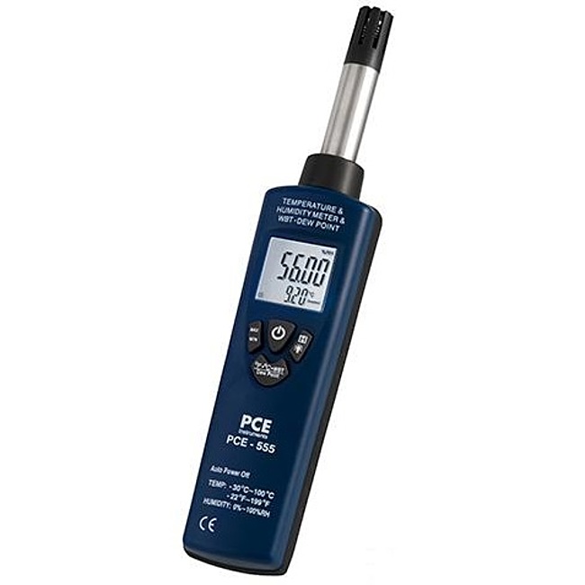 Máy đo nhiệt độ, độ ẩm PCE-555