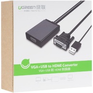 Cáp Chuyển Đổi VGA Sang HDMI + Audio UGreen UG-40213