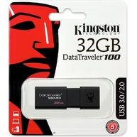 USB Máy Tính Kingston DataTraveler 100 G3 32GB USB 3.0 (DT100G3/32GB)