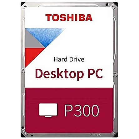 Ổ Cứng HDD 3.5" Toshiba P300 2TB SATA 5400RPM 128MB Cache (HDWD220UZSVA)