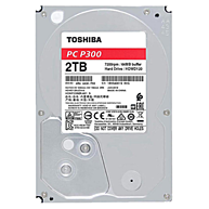 Ổ Cứng HDD 3.5" Toshiba P300 2TB SATA 7200RPM 64MB Cache (HDWD120UZSVA)