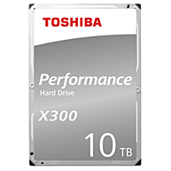 Ổ Cứng HDD 3.5" Toshiba X300 Performance 10TB SATA 7200RPM 128MB Cache (HDWR11AUZSVA)
