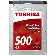 Ổ Cứng HDD 2.5" Toshiba L200 MOBILE 500GB SATA 5400RPM 8MB Cache (HDWK105UZSVA 7mm)