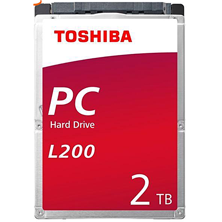 Ổ Cứng HDD 2.5" Toshiba L200 MOBILE 2TB SATA 5400RPM 128MB Cache (HDWL120UZSVA 9.5mm)