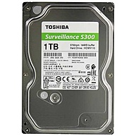 Ổ Cứng HDD 3.5" Toshiba S300 SURVEILLANCE 1TB SATA 5700RPM 64MB Cache (HDWV110UZSVA)