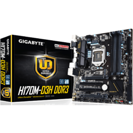 Bo Mạch Chủ Gigabyte GA-H170M-D3H (Socket LGA1151) Bo Mạch Chủ Gigabyte GA-H170M-D3H (Socket LGA1151)