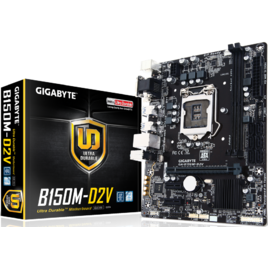 Bo Mạch Chủ Gigabyte GA-B150M-D2V (Socket LGA1151) Bo Mạch Chủ Gigabyte GA-B150M-D2V (Socket LGA1151)