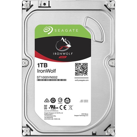 Ổ Cứng HDD 3.5" Seagate IronWolf 1TB NAS SATA 5900RPM 64MB Cache (ST1000VN002)