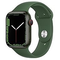 Đồng Hồ Thông Minh Apple Watch Series 7 LTE 45mm Viền Nhôm Dây Cao Su - Green (MKHT3VN/A)