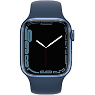 Đồng Hồ Thông Minh Apple Watch Series 7 GPS 41mm Viền Nhôm Dây Cao Su - Blue (MKN13VN/A)