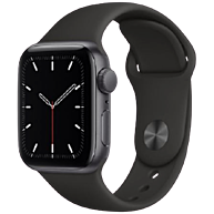 Đồng Hồ Thông Minh Apple Watch SE GPS 44mm Viền Nhôm Dây Silicone - Midnight (MKQ63VN/A)