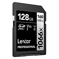 Thẻ Nhớ Lexar 1066x 128GB SDXC UHS-I U3 V30 (LSD1066128G-BNNNG)