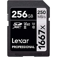 Thẻ Nhớ Lexar 1667x 256GB SDXC UHS-II U3 V30 (LSD256CB1667)