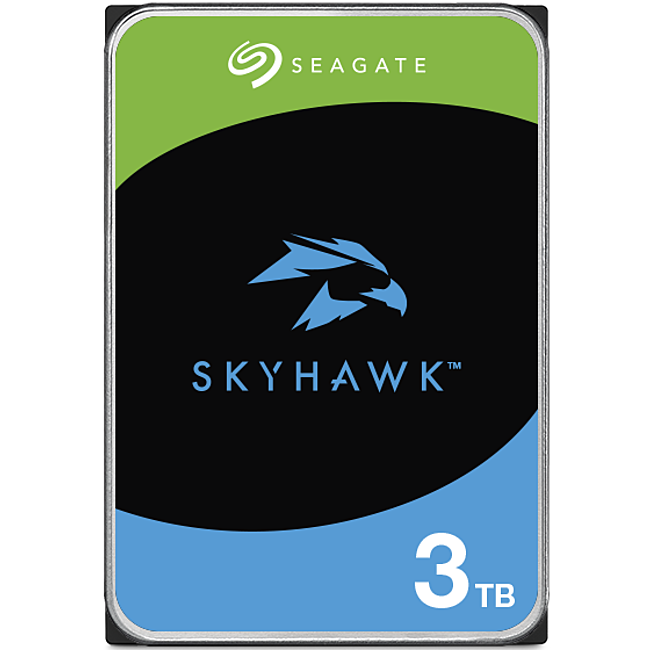 Ổ Cứng Camera Seagate Skyhawk 3TB 5400RPM SATA 256MB Caches (ST3000VX015)
