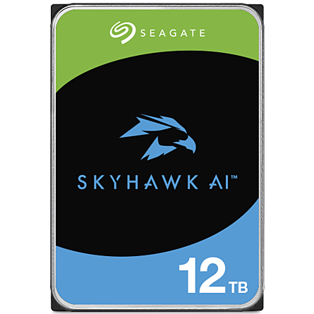 Ổ Cứng Camera Seagate SkyHawk AI 12TB 7200RPM SATA 3 256MB Cache (ST12000VE001)