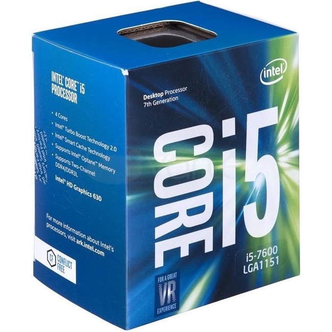 CPU Máy Tính Intel Core i5-7600 4C/4T 3.50GHz Up to 4.10GHz 6MB Cache HD 630 (LGA 1151)