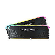 Ram Desktop Corsair Vengeance RGB RS 16GB (2x8GB) DDR4 3600MHz (CMG16GX4M2D3600C18)